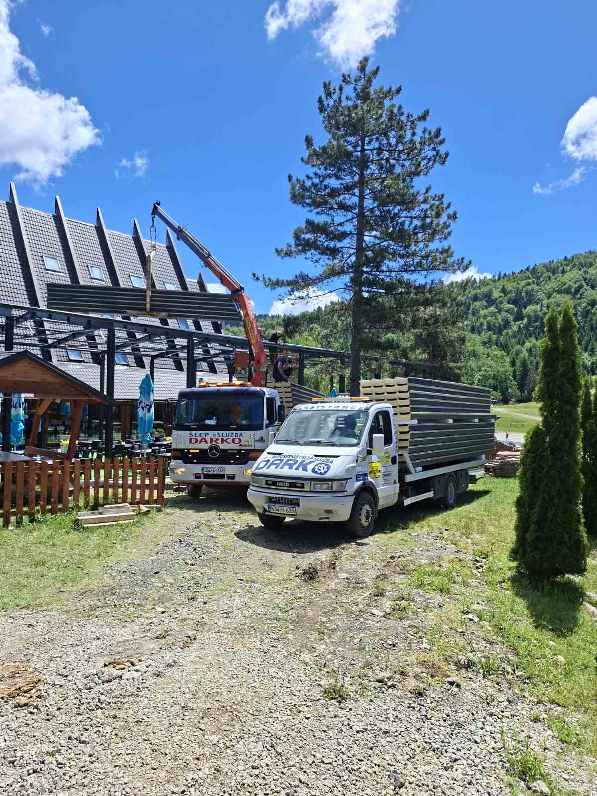 DARKO dizalica i transport na terenu